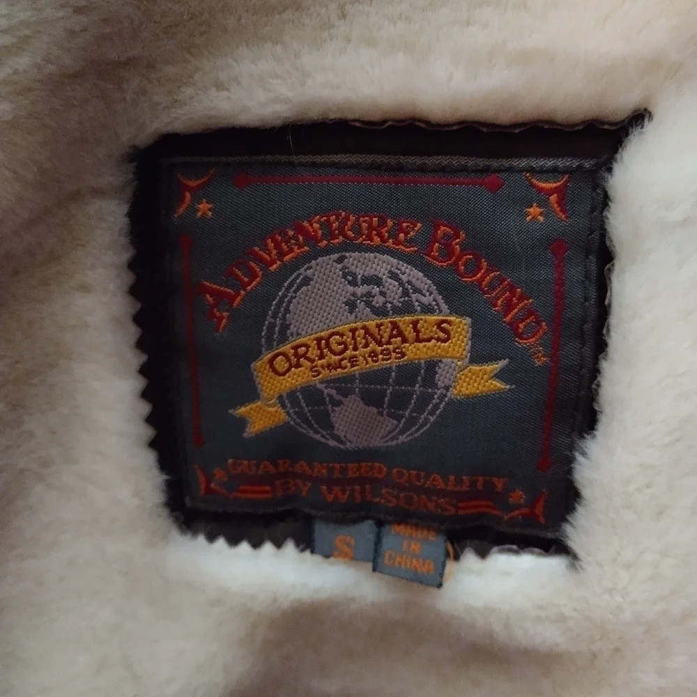 Gorgeous shearling suede winter coat EUC ❤️ - Picture 14 of 16